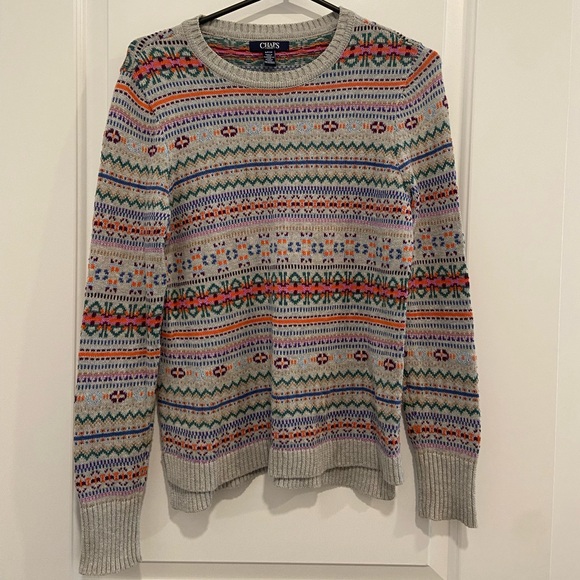 Chaps Multi-Colour Sweater - Small - Picture 1 of 4